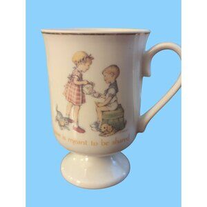 Love Is Meant To Be Shared Porcelain Mug By Treasures Of The Heart